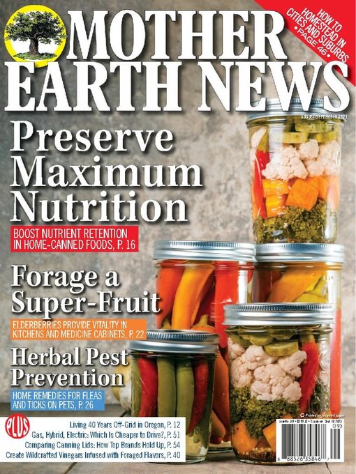 Title details for MOTHER EARTH NEWS by Ogden Publications, Inc. - Available
